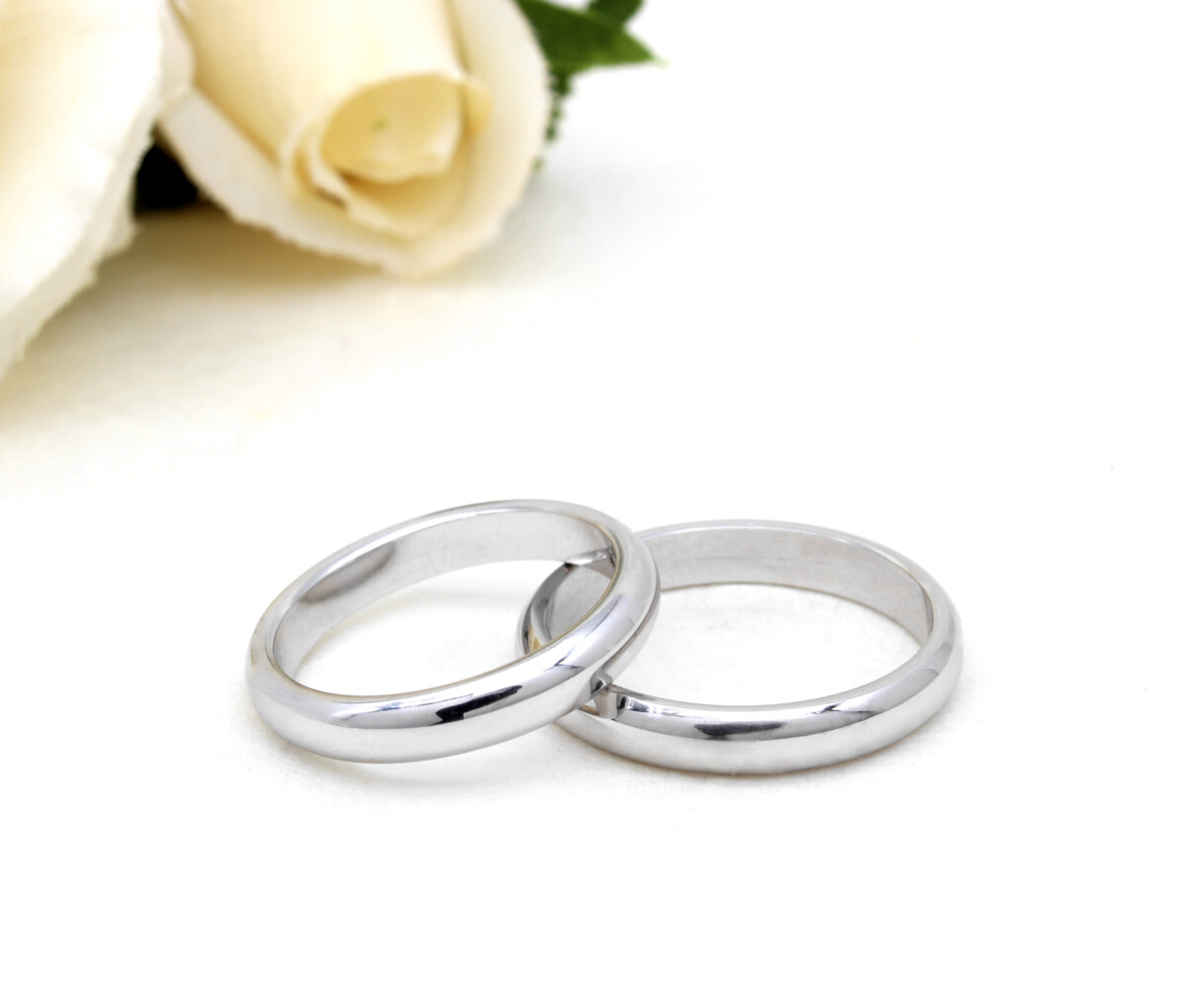 fede nuziale classica oro bianco fede nuziale classica oro bianco